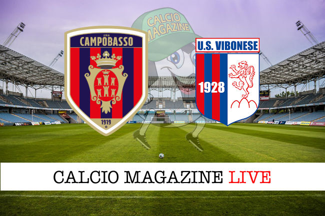 Campobasso Vibonese cronaca diretta live risultato in tempo reale