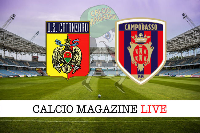 Catanzaro Campobasso cronaca diretta live risultato in tempo reale