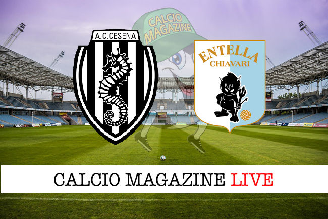 Cesena Virtus Entella cronaca diretta live risultato in tempo reale