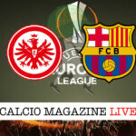 Eintracht Francoforte Barcellona cronaca diretta live risultato in tempo reale