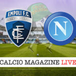 Empoli Napoli cronaca diretta live risultato in tempo reale
