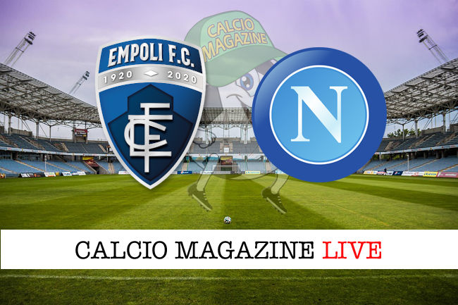 Empoli Napoli cronaca diretta live risultato in tempo reale