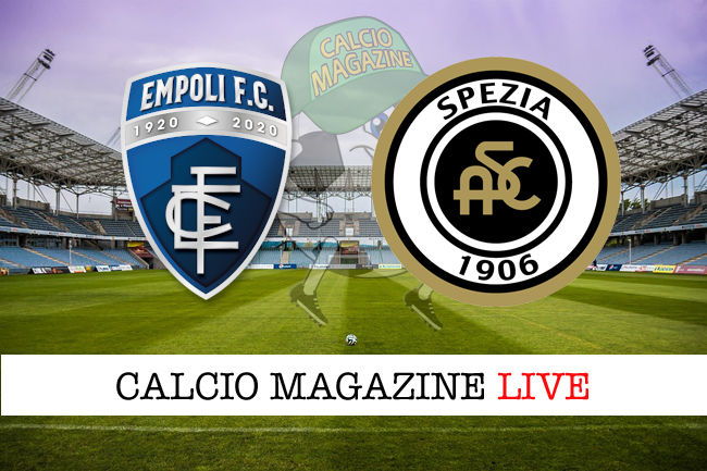 Empoli Spezia cronaca diretta live risultato in tempo reale