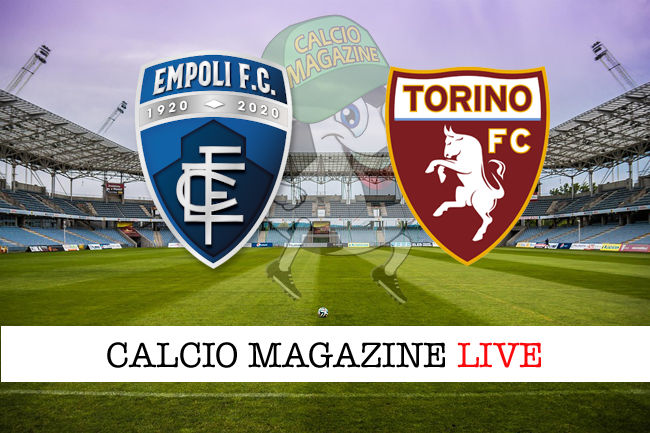 Empoli Torino cronaca diretta live risultato in tempo reale