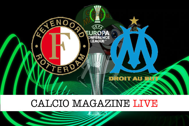 Feyenoord Marsiglia cronaca diretta live risultato in tempo reale