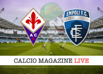 Fiorentina Empoli cronaca diretta live risultato in tempo reale