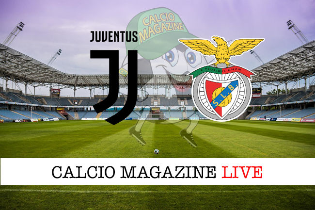 Juventus Benfica cronaca diretta live risultato in tempo reale