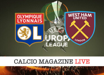 Lione West Ham cronaca diretta live risultato in tempo reale