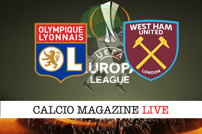 Lione West Ham cronaca diretta live risultato in tempo reale