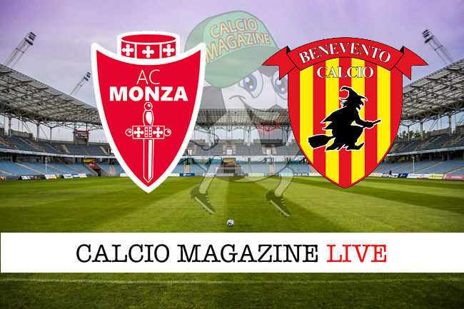 Monza Benevento cronaca diretta live risultato in tempo reale
