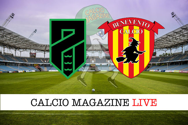 Pordenone Benevento cronaca diretta live risultato in tempo reale