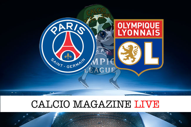 PSG Lione cronaca diretta live risultato in tempo reale