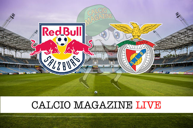 Salzburg Benfica cronaca diretta live risultato in tempo reale
