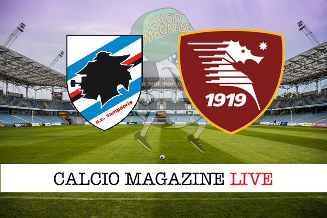 Sampdoria Salernitana cronaca diretta live risultato in tempo reale