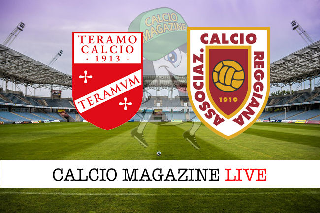 Teramo Reggiana cronaca diretta live risultato in tempo reale
