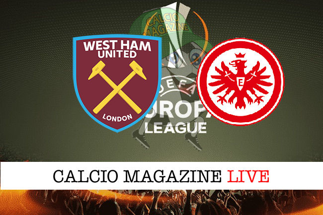 West Ham Francoforte cronaca diretta live risultato in tempo reale