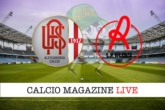 Alessandria Vicenza cronaca diretta live risultato in tempo reale