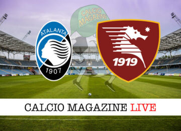 Atalanta Salernitana cronaca diretta live risultato in tempo reale