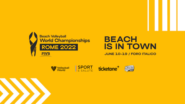 beach volleyball world championship roma 2022