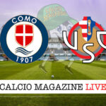 Como Cremonese cronaca diretta live risultato in tempo reale