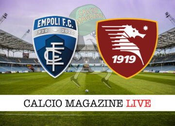 Empoli Salernitana cronaca diretta live risultato in tempo reale