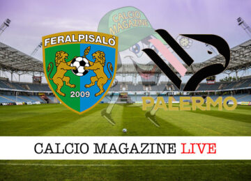 FeralpiSalò Palermo cronaca diretta live risultato in tempo reale
