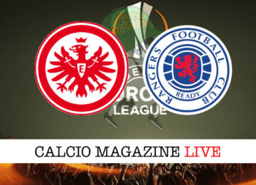 Eintracht Francoforte Rangers cronaca diretta live risultato in tempo reale