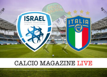 Israele Italia cronaca diretta live risultato in tempo reale