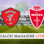 Perugia Monza cronaca diretta live risultato in tempo reale