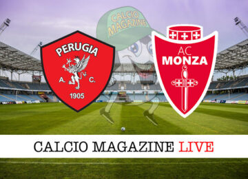 Perugia Monza cronaca diretta live risultato in tempo reale