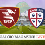 Salernitana Cagliari cronaca diretta live risultato in tempo reale