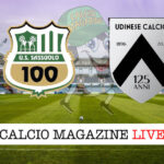 Sassuolo Udinese cronaca diretta live risultato in tempo reale