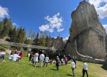 sentiero respiro castello andraz 18 maggio