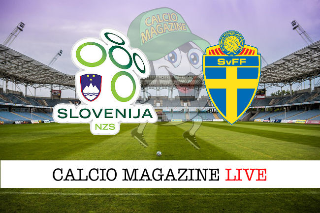 Slovenia Svezia cronaca diretta live risultato in tempo reale