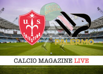 Triestina Palermo cronaca diretta live risultato in tempo reale