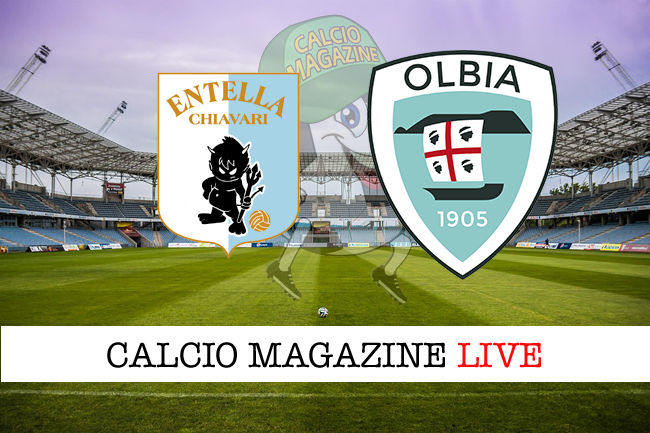 Virtus Entella Olbia cronaca diretta live risultato in tempo reale