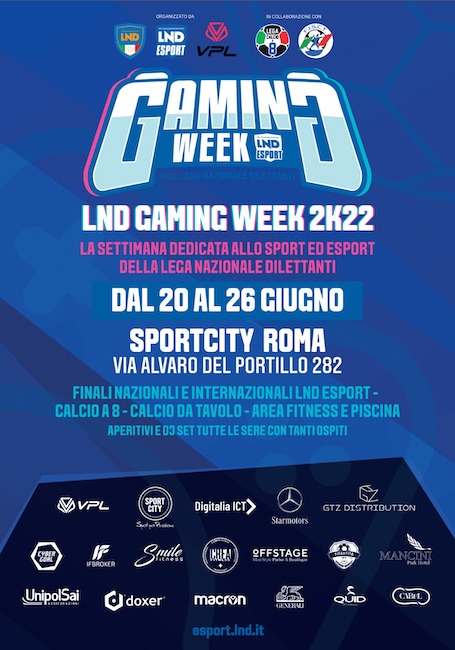 gaming week 20-26 giugno 2022