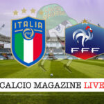 Italia Francia cronaca diretta live risultato in tempo reale