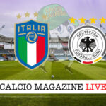 Italia Germania cronaca diretta live risultato in tempo reale