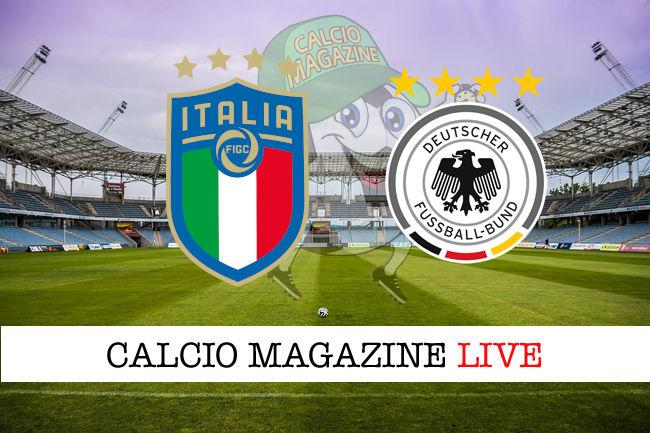 Italia Germania cronaca diretta live risultato in tempo reale