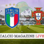 Italia Portogallo cronaca diretta live risultato in tempo reale