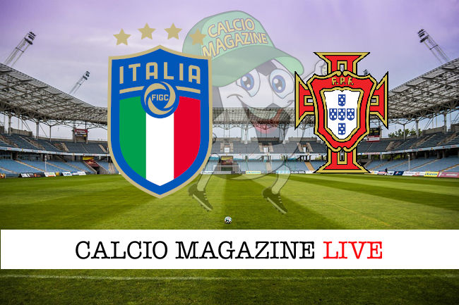 Italia Portogallo cronaca diretta live risultato in tempo reale