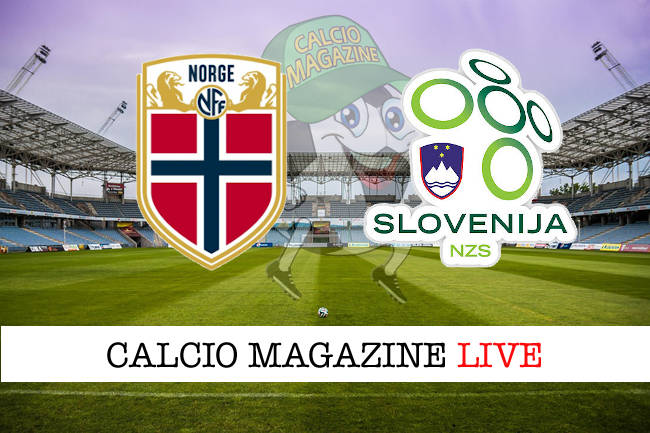 Norvegia Slovenia cronaca diretta live risultato in tempo reale