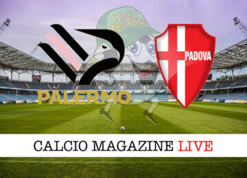 Palermo Padova cronaca diretta live risultato in tempo reale