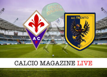 Fiorentina Trento cronaca diretta live risultato in tempo reale