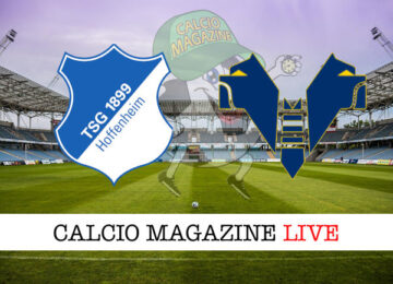 Hoffenheim Verona cronaca diretta live risultato in tempo reale
