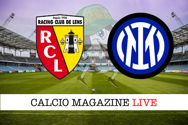 Lens Inter cronaca diretta live risultato in tempo reale