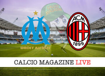 Marsiglia Milan cronaca diretta live risultato in tempo reale