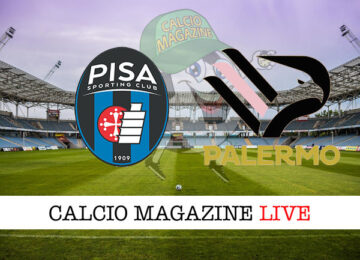 Pisa Palermo cronaca diretta live risultato in tempo reale