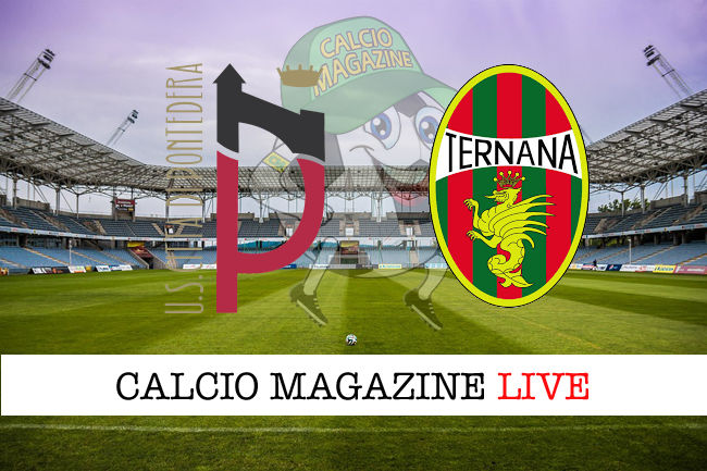 Pontedera Ternana cronaca diretta live risultato in tempo reale